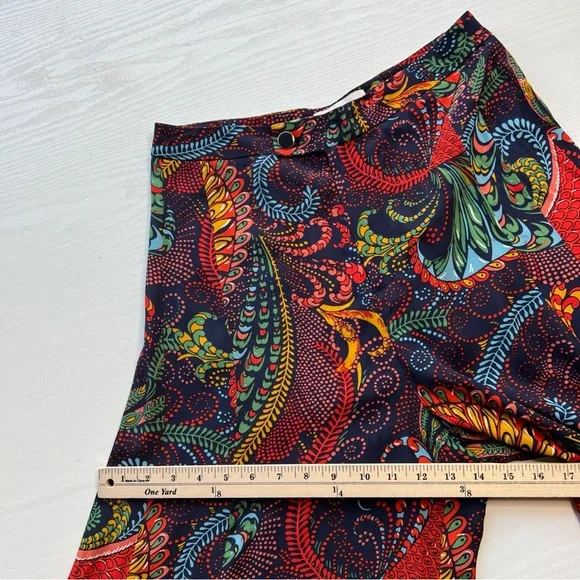 Anthropologie Ett:twa Takutea Wide Leg Pants Womens 8 High Waist Ankle Length - Picture 10 of 16